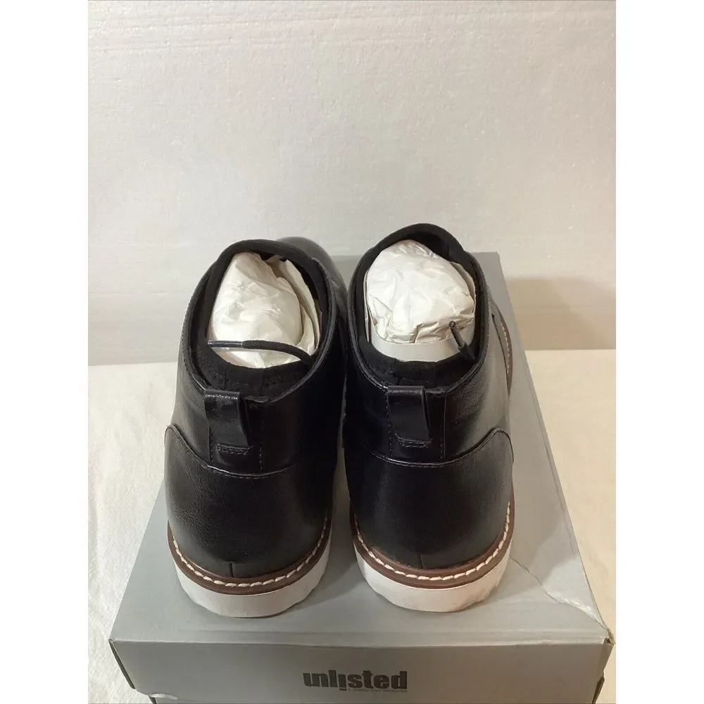 unlisted kenneth cole boots‎ Russel Black Size 10.5 Medium SKU # 3057
